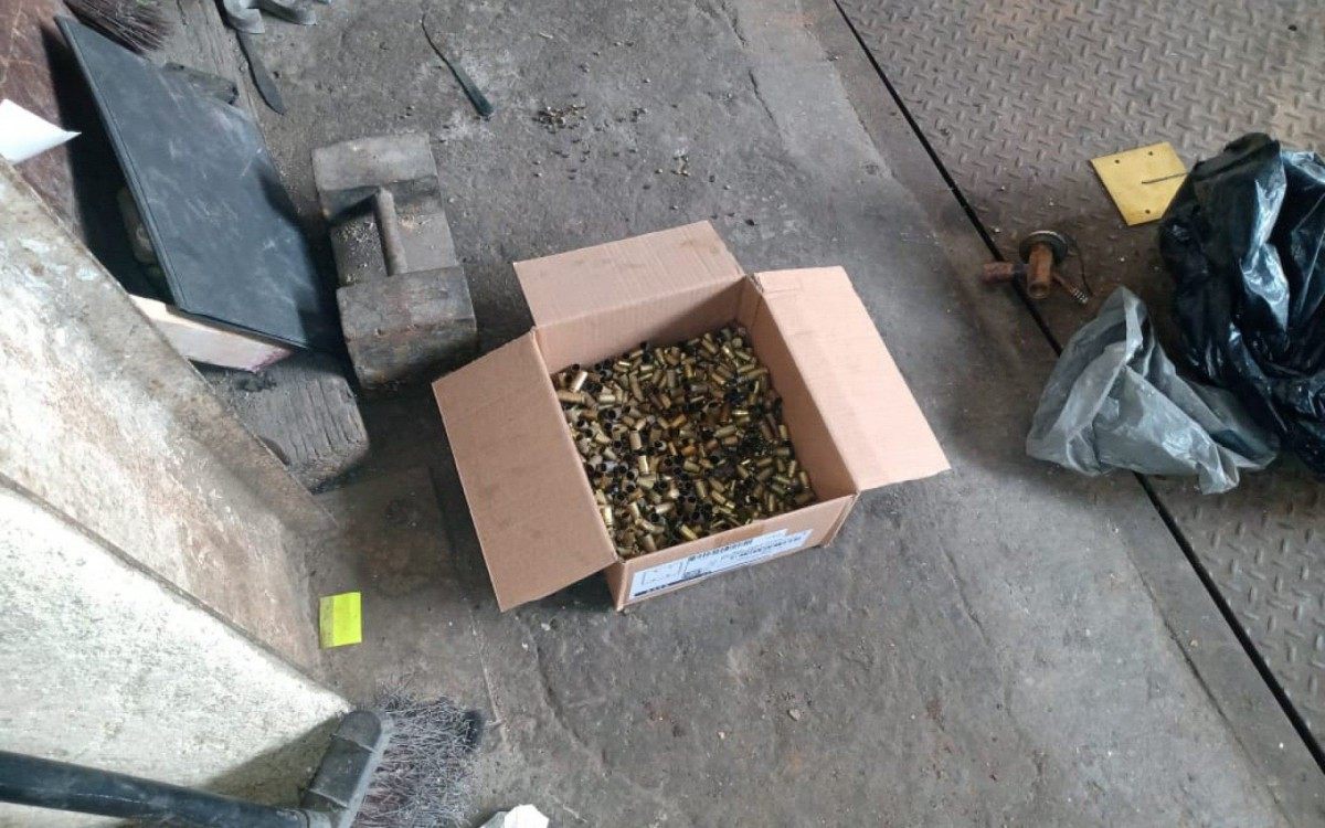 Material apreendido pela força-tarefa - Divulgação/Seop