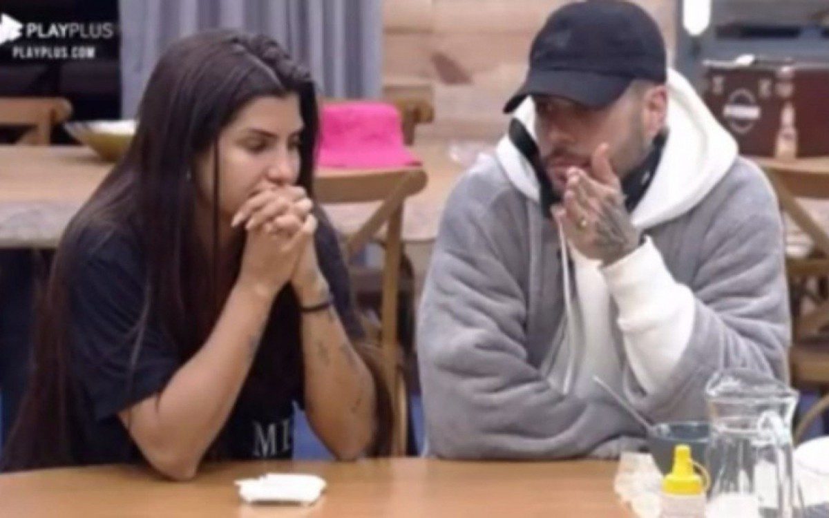 Marina Ferrari e Gui Araújo - Reprodução/Record