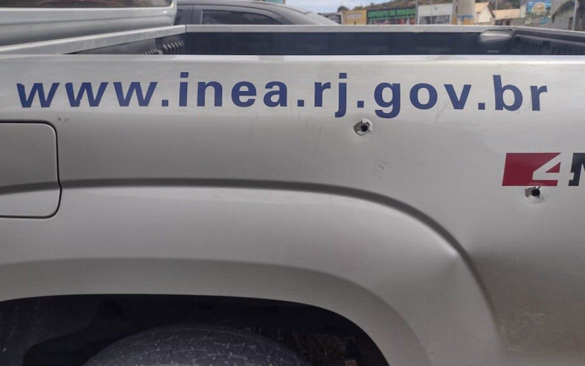 Fiscais do Inea s&atilde;o atacados a tiros por criminosos 