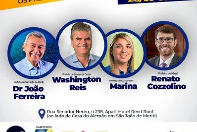 Prefeito Renato Cozzolino participa do Estúdio B nesta terça (28)