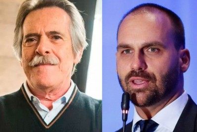 Zé de Abreu dá alfinetada em Eduardo Bolsonaro: 'Não sabia que coronavírus dava em porco'