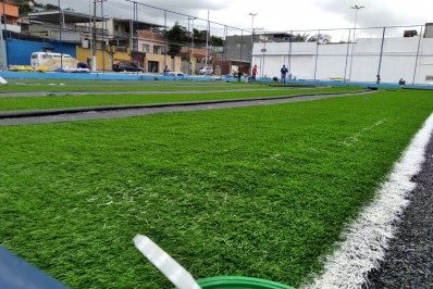 Bairro Periquito, em Caxias, ganha nova área de lazer