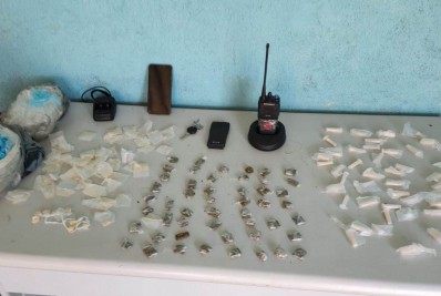 Ação da PM prende um suspeito e apreende drogas em Volta Redonda