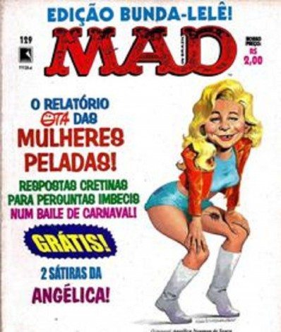 Edição da revista Mad Brasil - Divulgação