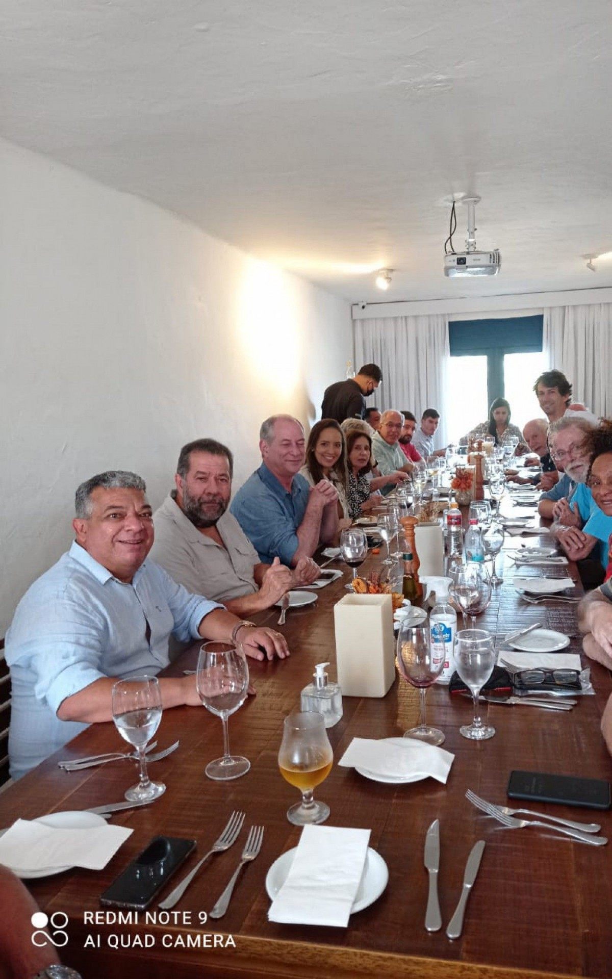 Almo&ccedil;o com a c&uacute;pula do PDT de Cabo Frio 