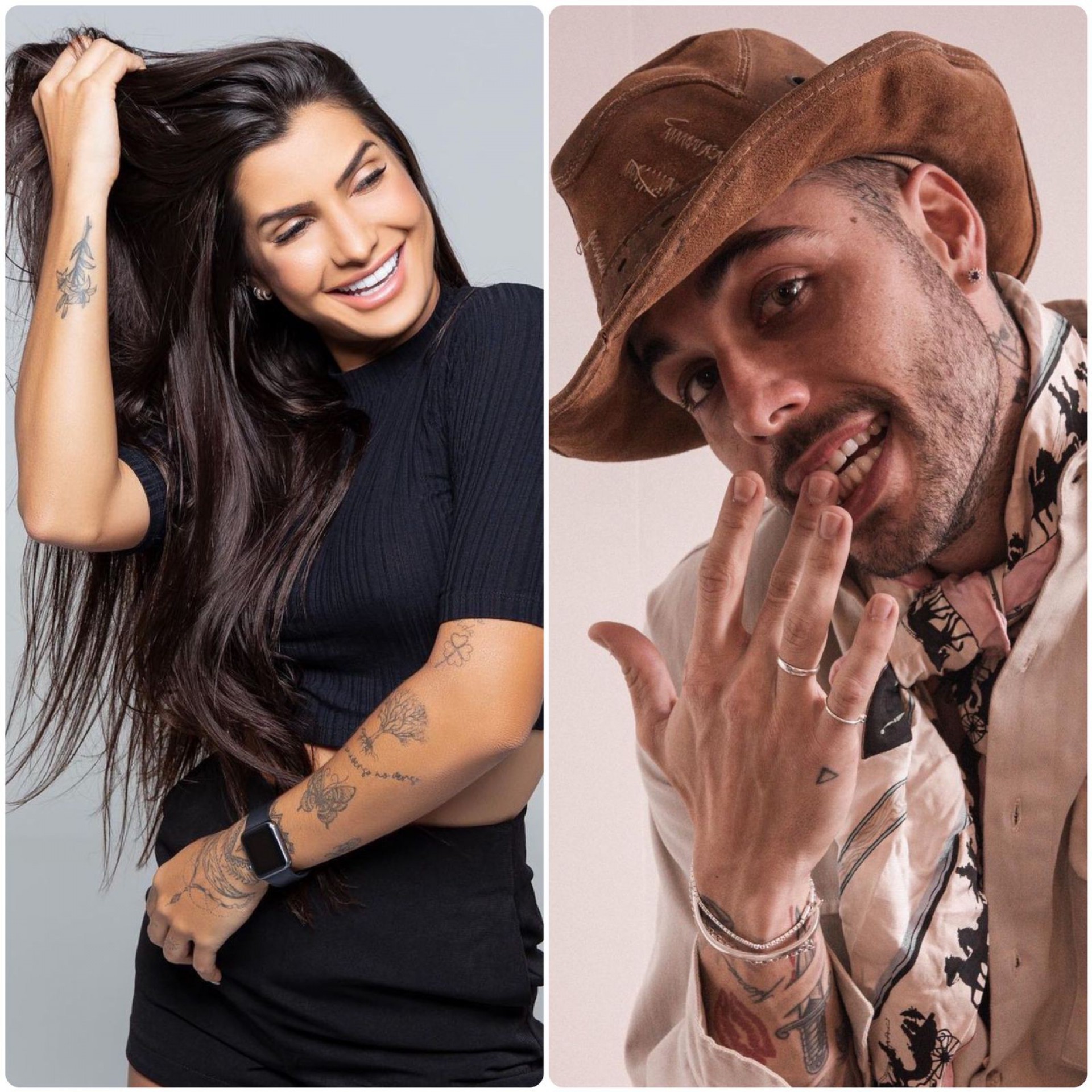 Marina Ferrari e Gui Araújo - Reprodução de internet