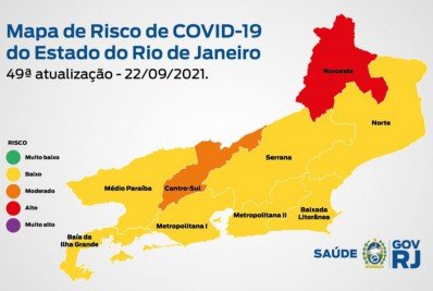 Mapa de Risco Covid-19: Magé mantêm bandeira amarela