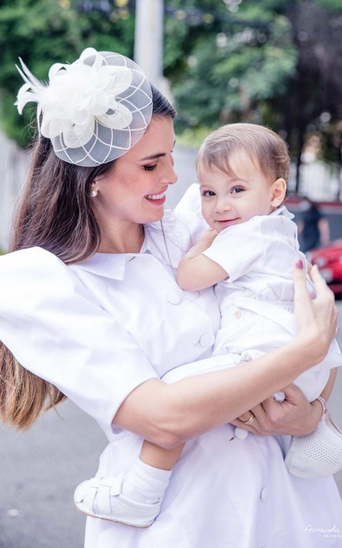 Kamilla Salgado e o filho, Bento