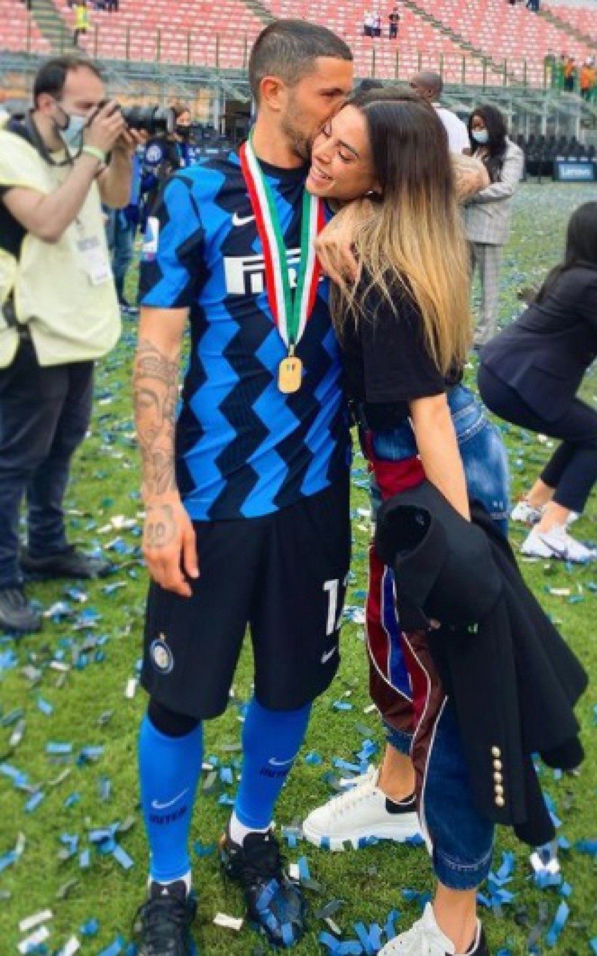 Giulia Amodio &eacute; namorada de Stefano Sensi