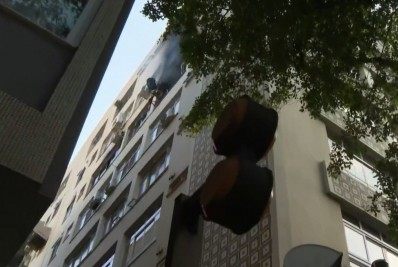Incêndio atinge imóvel em Ipanema