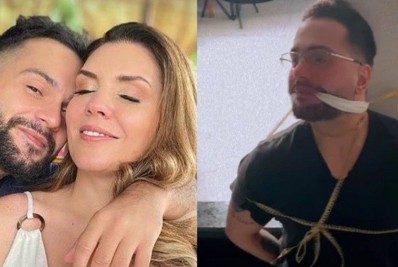 Simony 'castiga' noivo após ele perder aliança: 'Vai ficar preso'