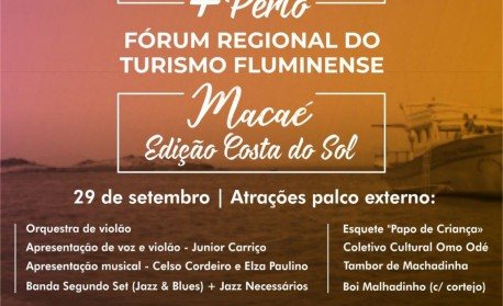 Fórum de Turismo traz para o público atrações do Jazz à Bossa Nova, Macaé