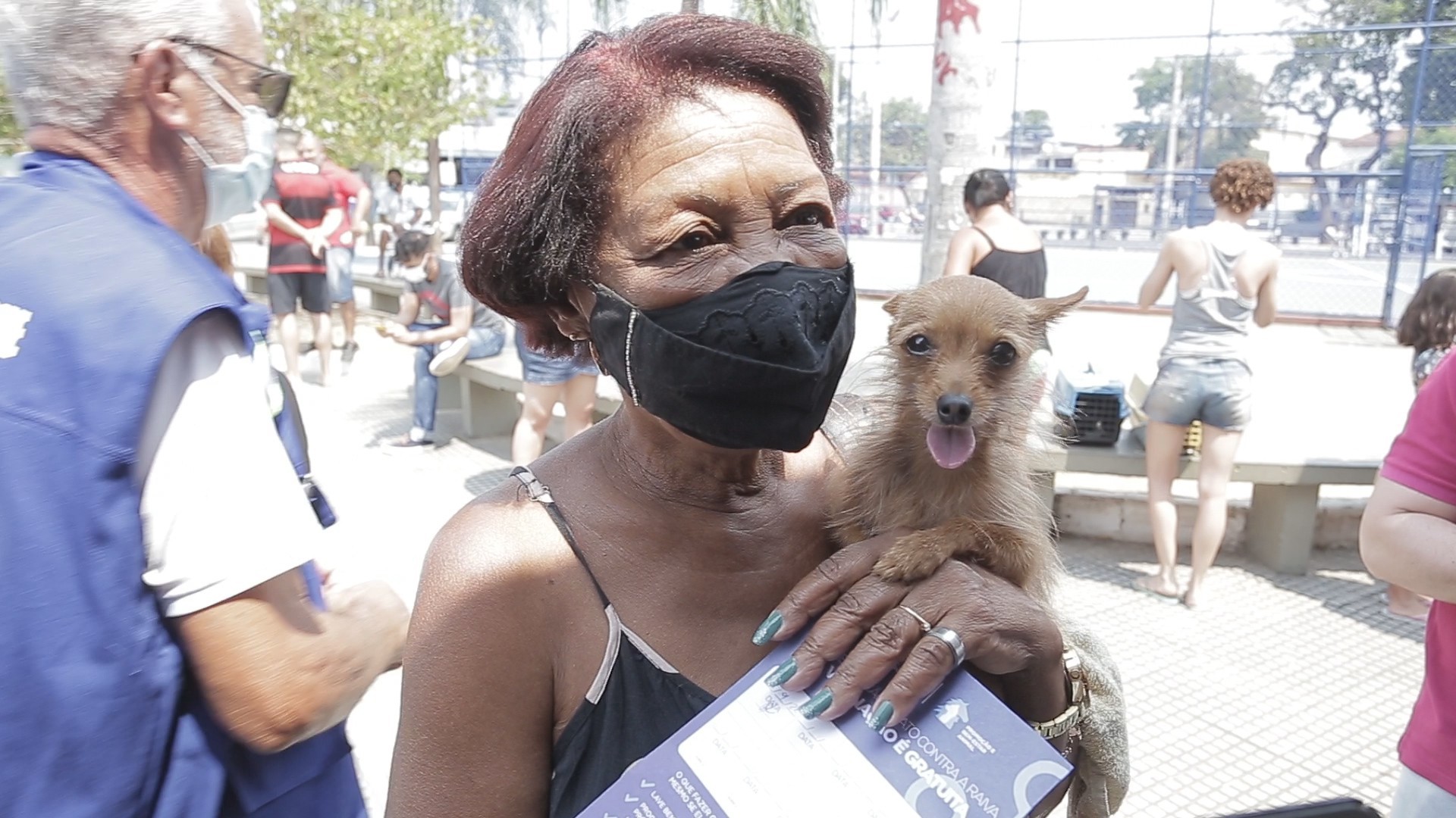 A meritiense Maria das Gra&ccedil;as, de 74 anos - Divulga&ccedil;&atilde;o