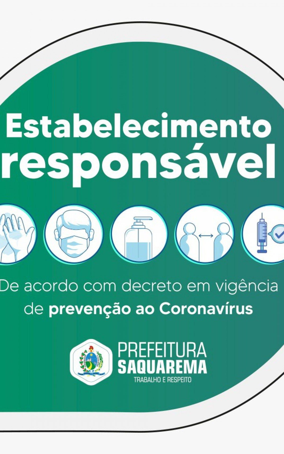 Estabelecimentos dever&atilde;o ter o Selo de Estabelecimento Respons&aacute;vel