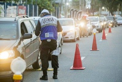 Operação Lei Seca retirou das ruas 761 motoristas embriagados na última semana