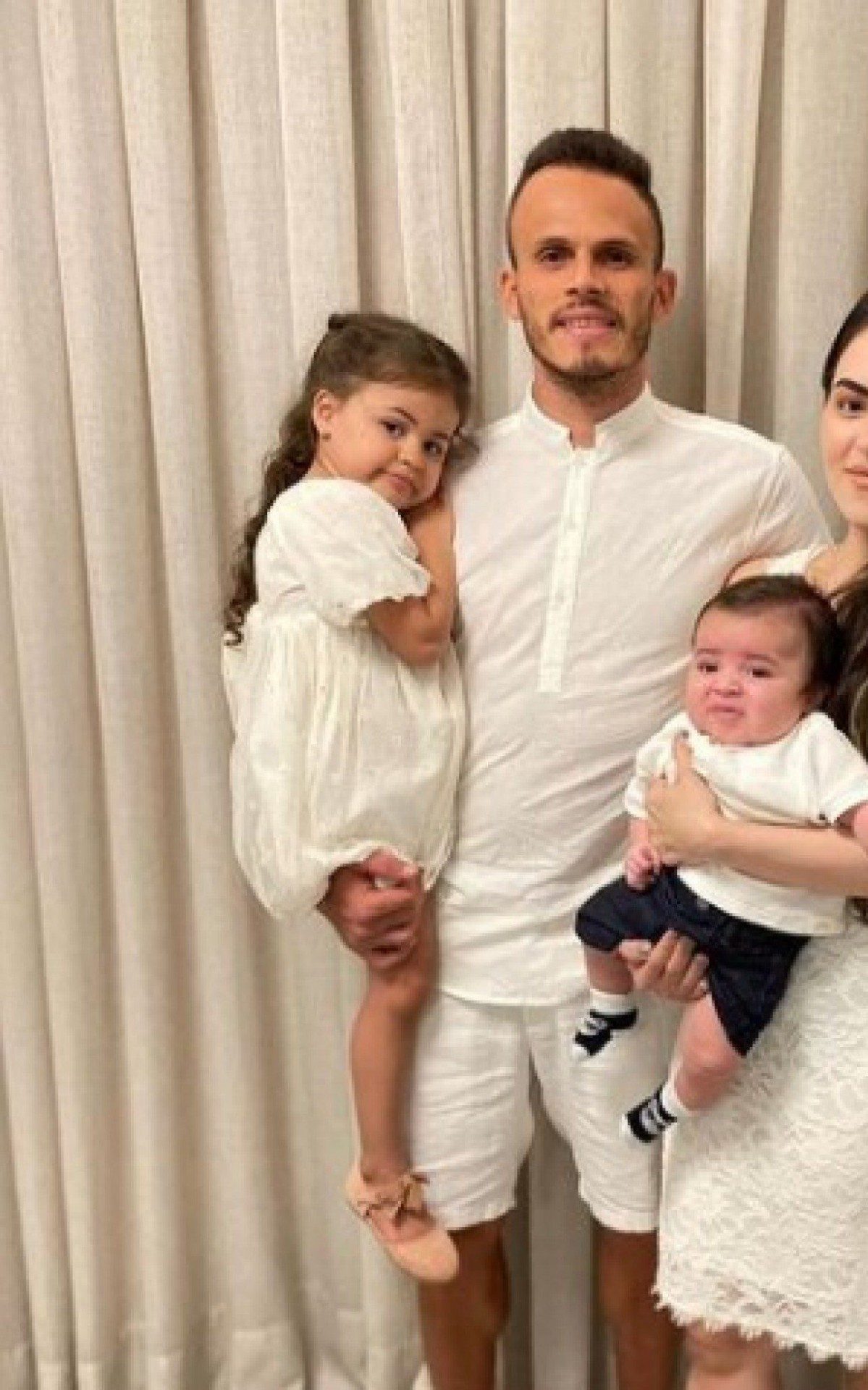 Thaís Alencar é esposa de Renê