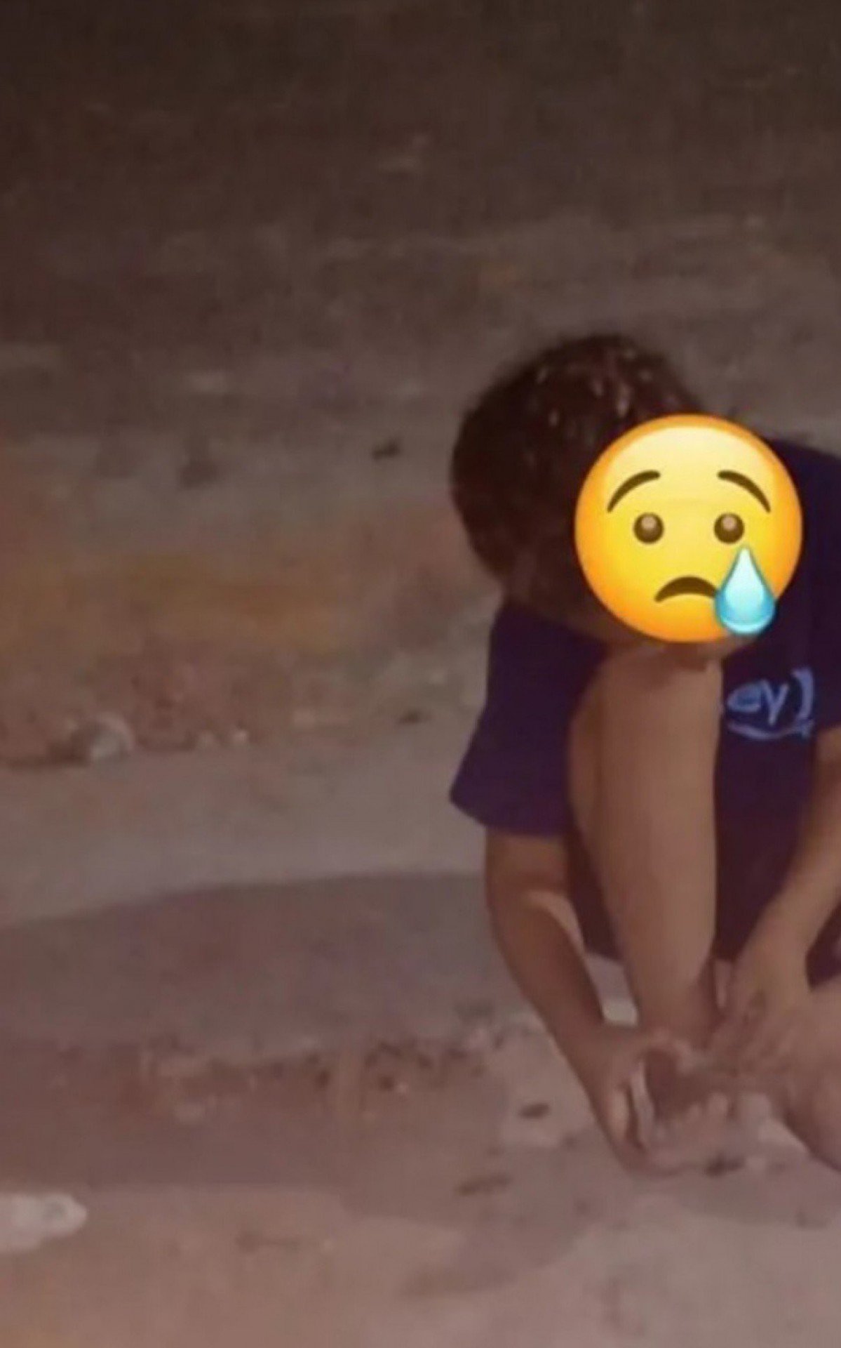 O menino de 4 anos foi abandonado duas vezes na rua