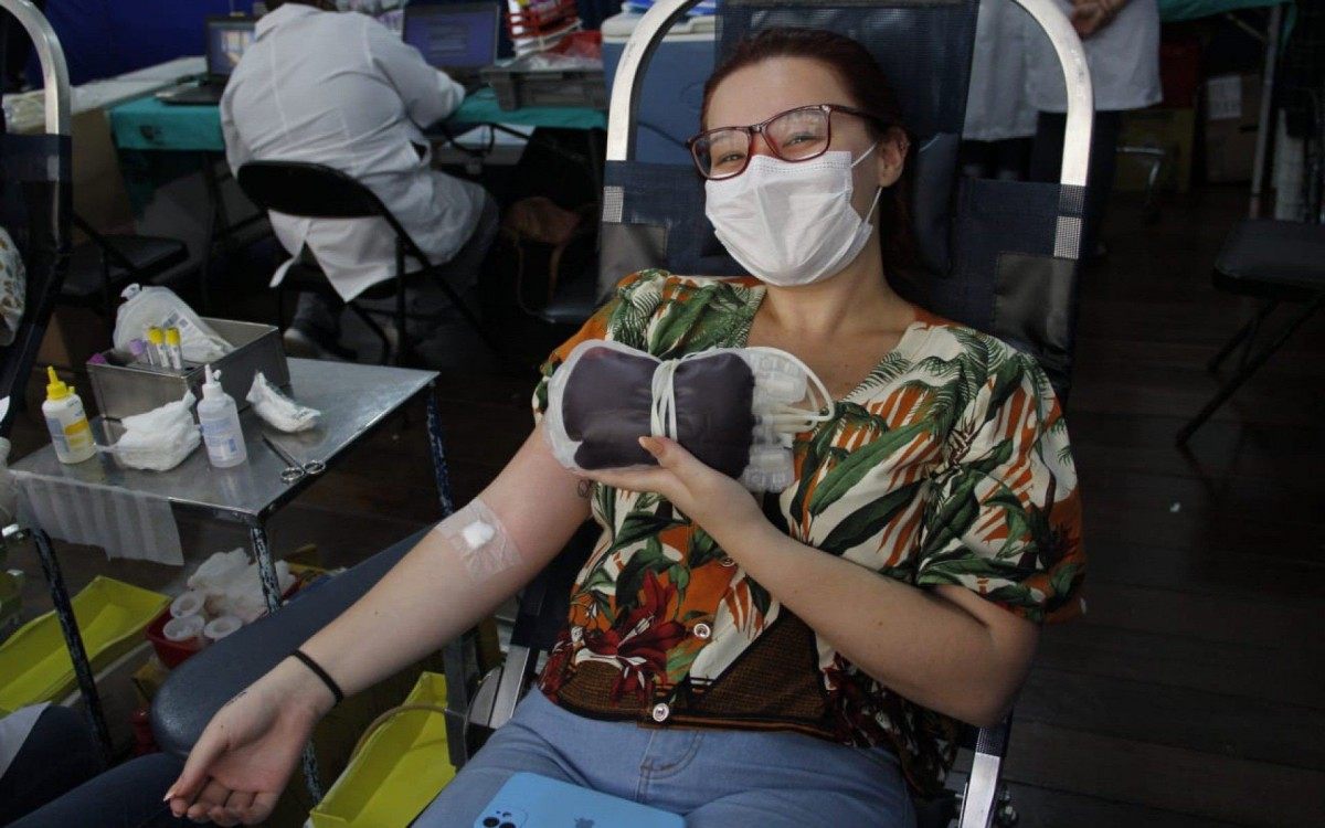 Ao todo, foram coletadas 62 bolsas que podem salvar at&eacute; 648 vidas