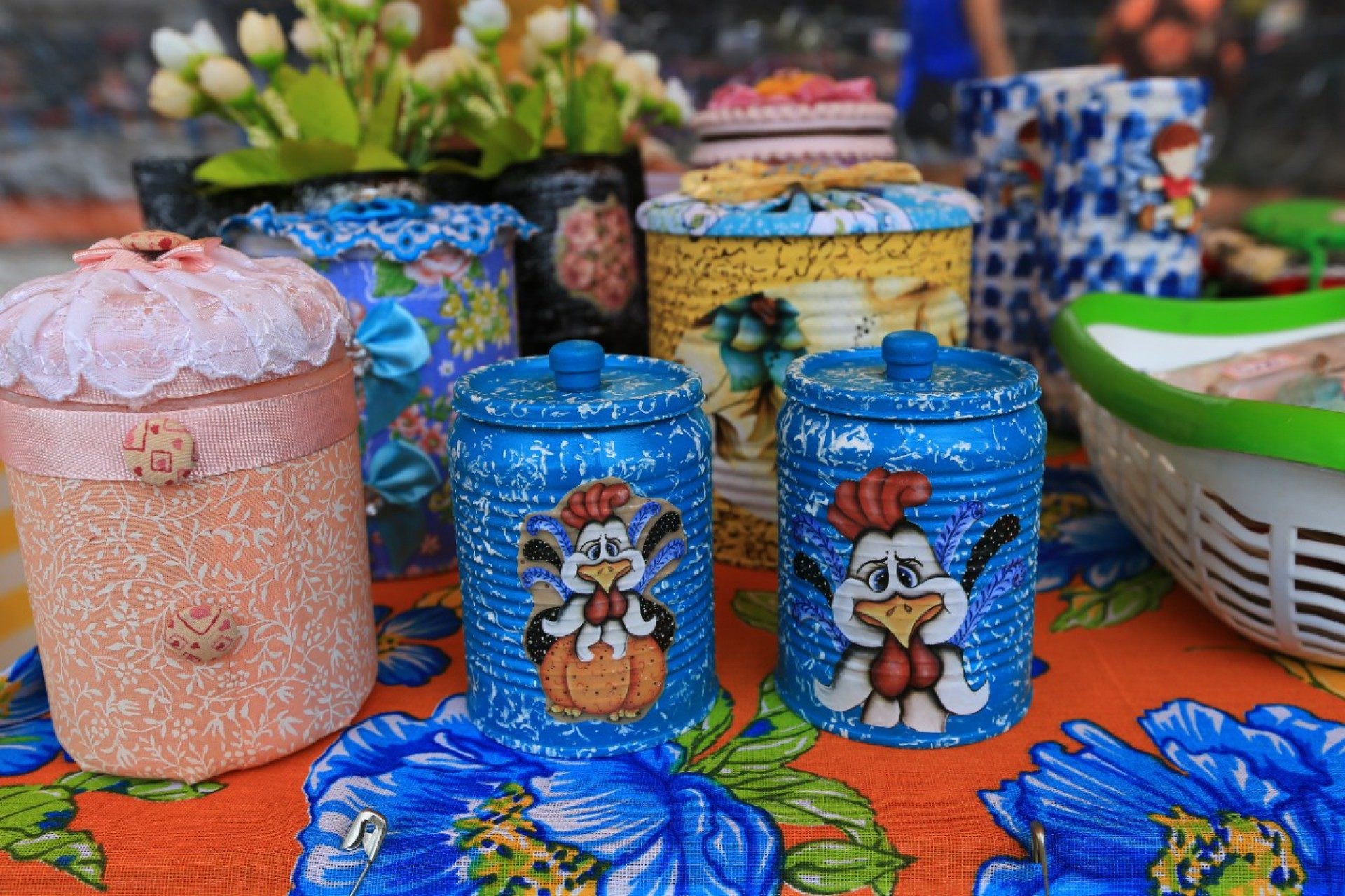 Diversos produtos artesanais são expostos nas feiras, propiciando assim que a venda direta para o público - Rafael Barreto / PMBR
