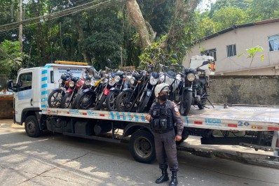 Ação da Seop apreende mais de 30 veículos na Zona Sul