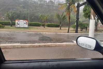 Cidades do Sul Fluminense registram chuva de granizo