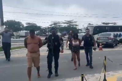 Polícia Civil de Angra prende líder do tráfico na Sapinhatuba III