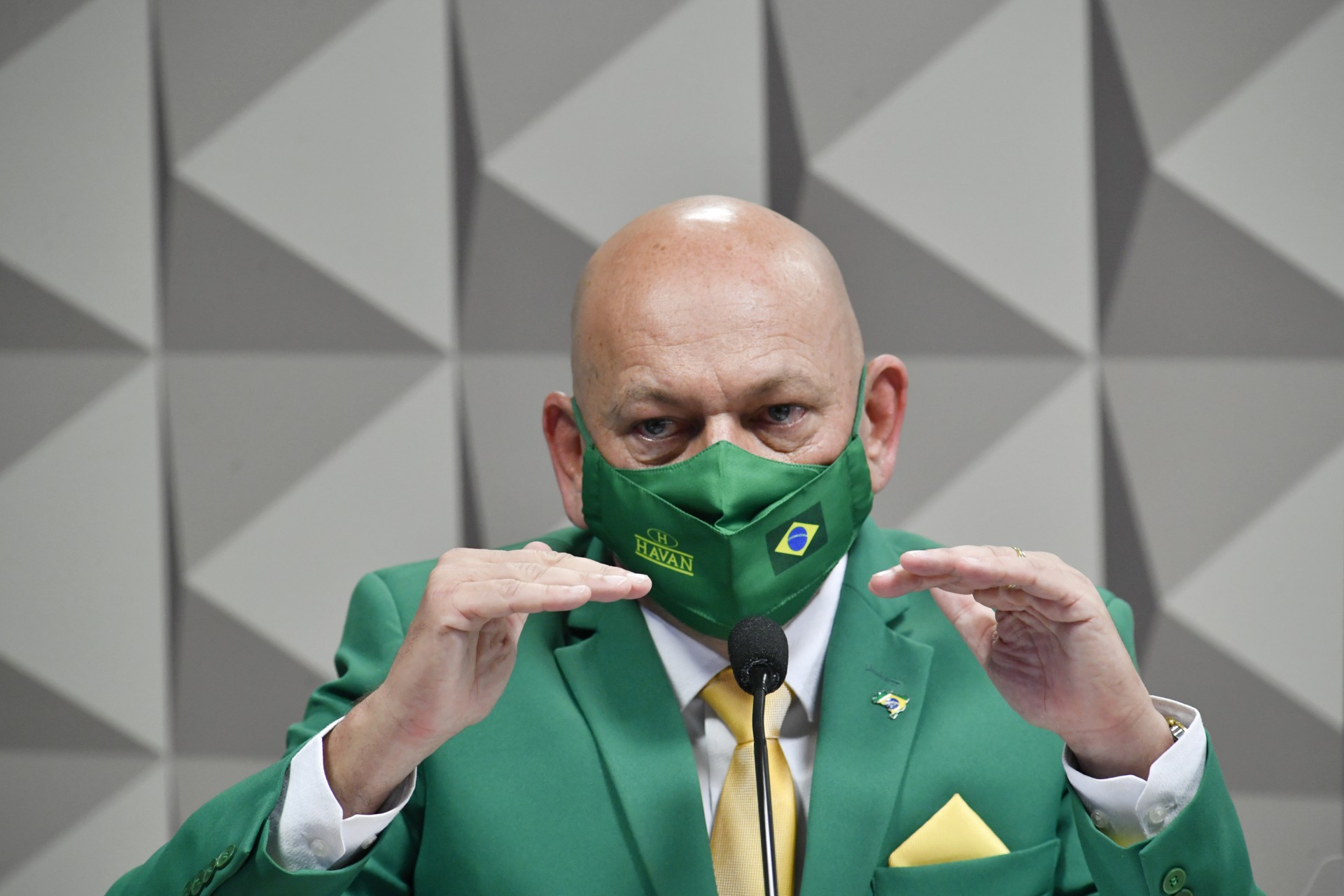 Luciano Hang  - Leopoldo Silva/Ag&ecirc;ncia Senado