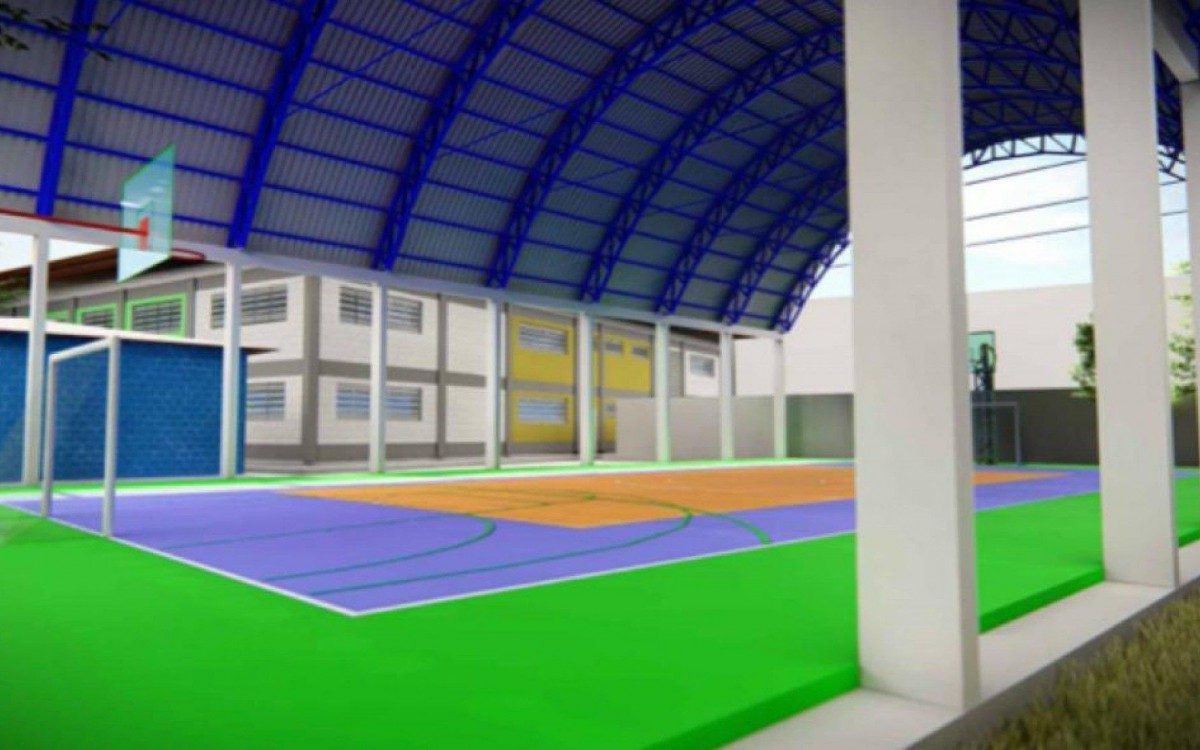 Duque de Caxias anuncia constru&ccedil;&atilde;o de escola na Vila Cana&atilde;