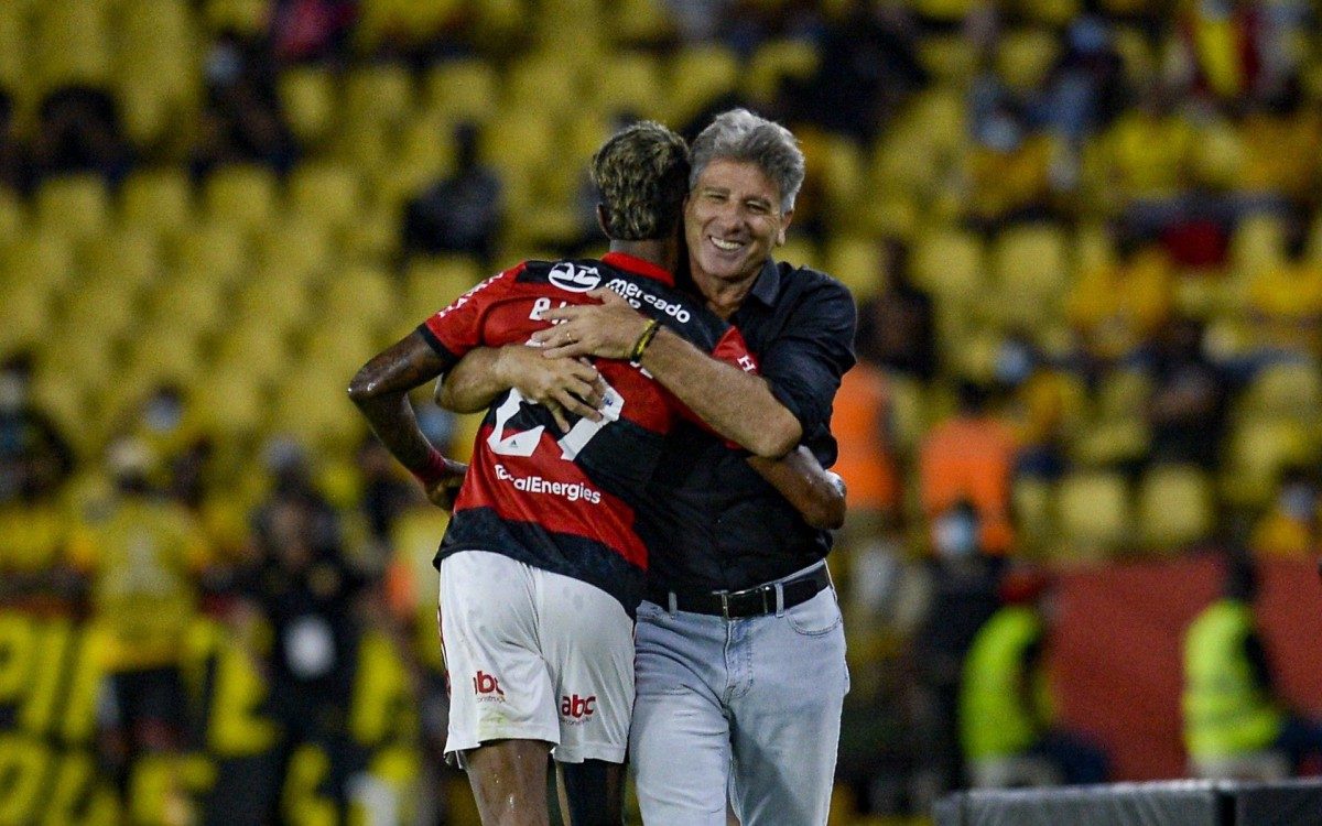 Flamengo alcança marca de maior invencibilidade na Libertadores
 - Foto: Marcelo Cortes/Flamengo