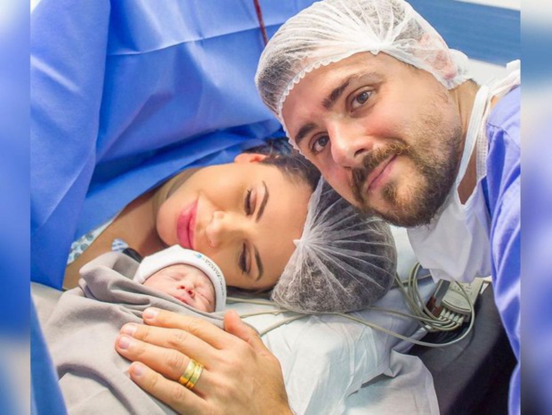 Cacau Colucci apresenta seu filho com Bruno Lima  - Reprodução