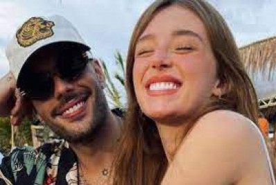 Duda Reis celebra vitória de Gui Araújo em prova de 'A Fazenda 13'