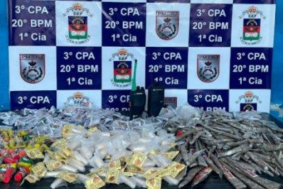 Traficante de drogas é preso em flagrante em Mesquita