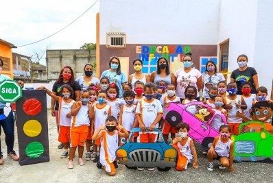 Educação leva Noções de Trânsito para escolas municipais de Belford Roxo