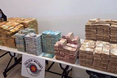 Quase R$ 12 milhões sem procedência comprovada são apreendidos pela polícia