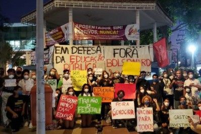 Cabo Frio terá manifestação contra Bolsonaro neste sábado (2)