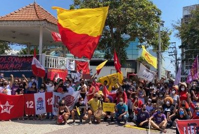Protesto contra Bolsonaro acontece também em Cabo Frio 