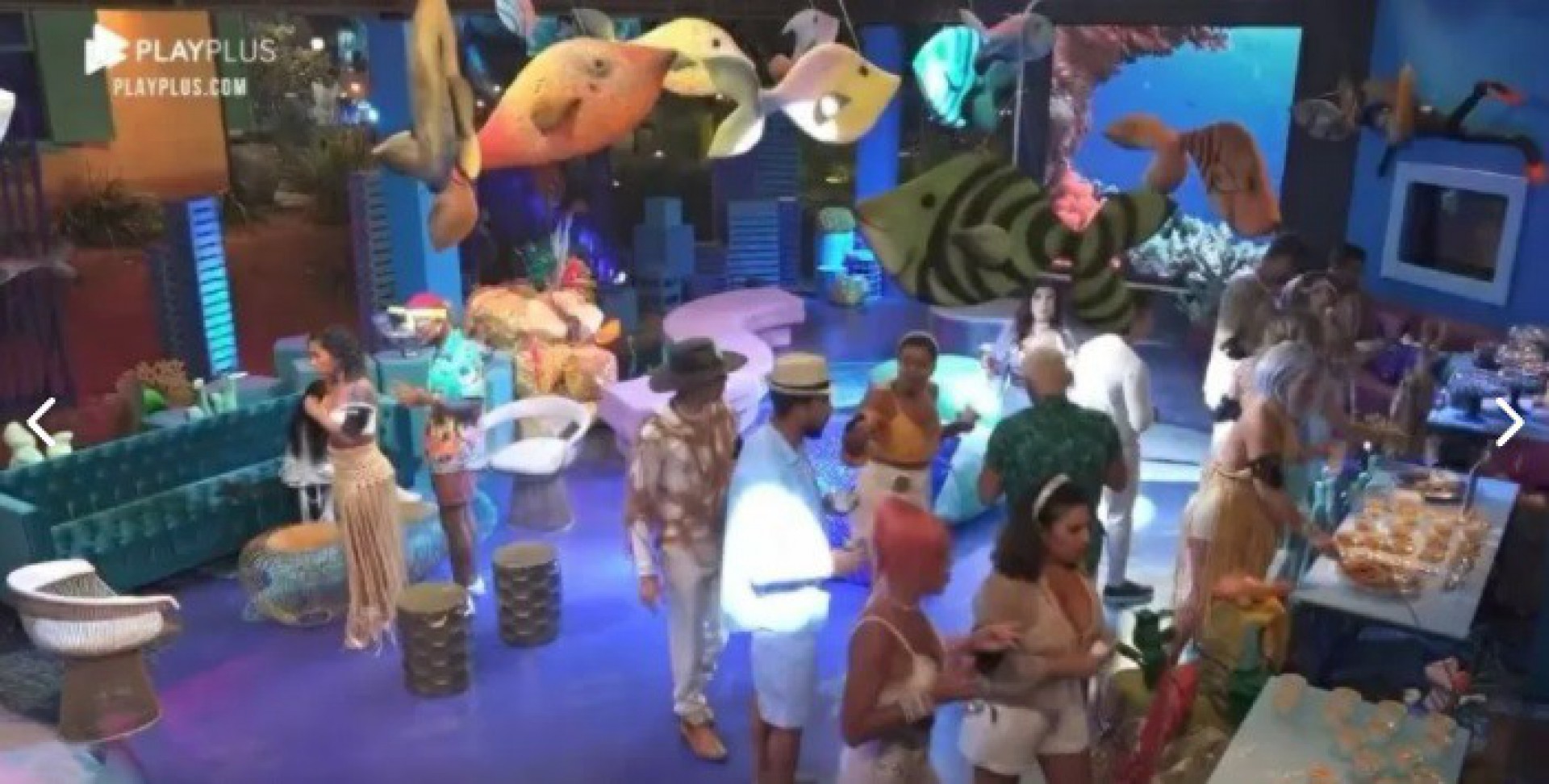 Festa em 'A Fazenda' - Reprodução