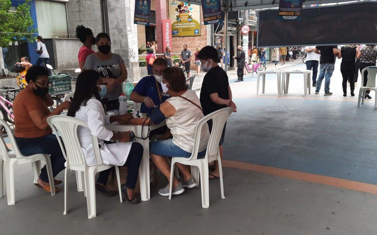 Servi&ccedil;os de sa&uacute;de foram oferecidos durante todo o dia no primeiro distrito de Mag&eacute;.