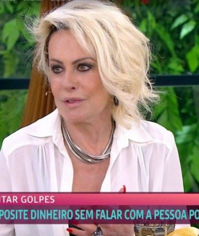 Ana Maria Braga - reprodução da TV Globo