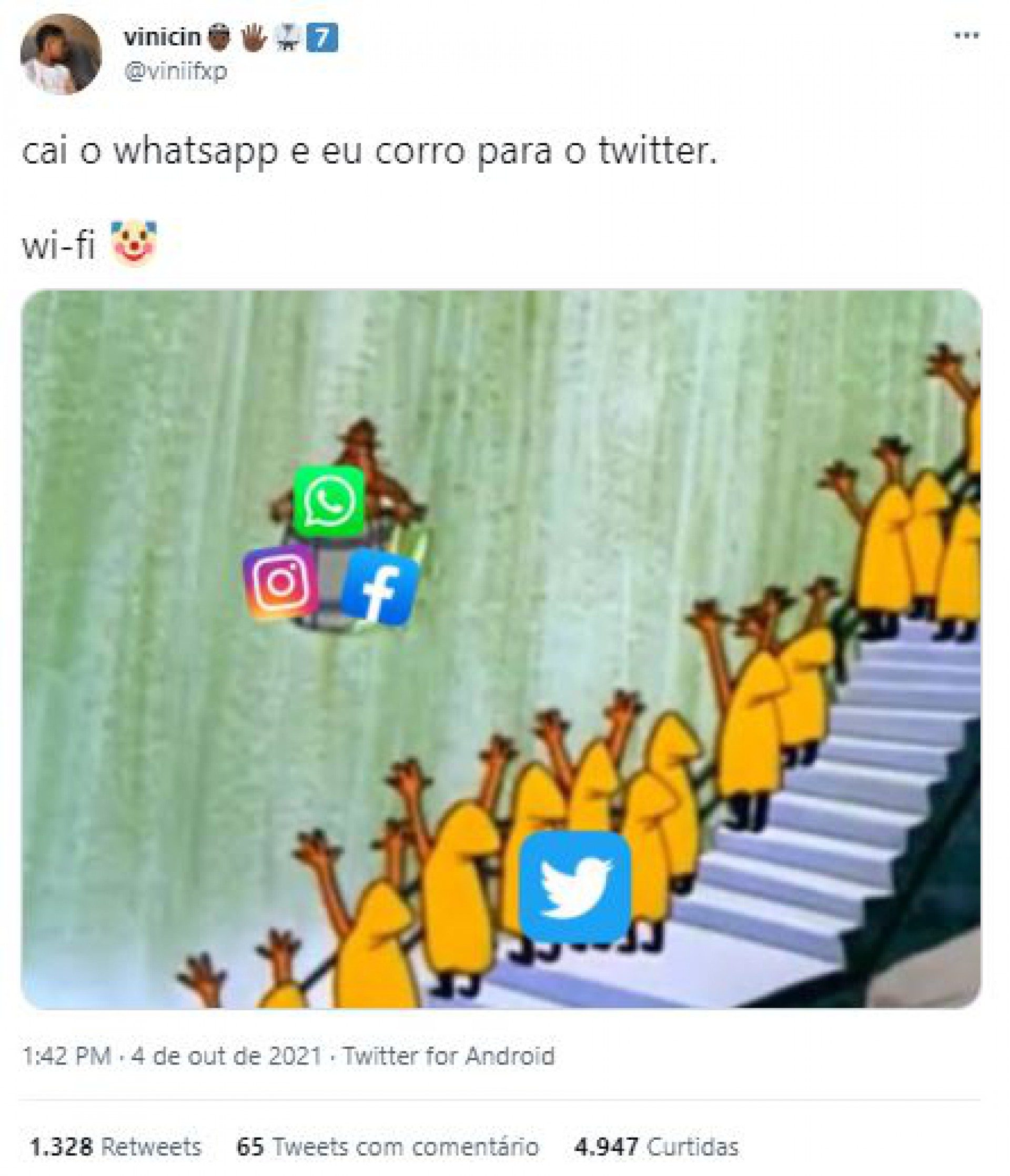 Os memes tomaram conta do Twitter - Reprodução / Twitter