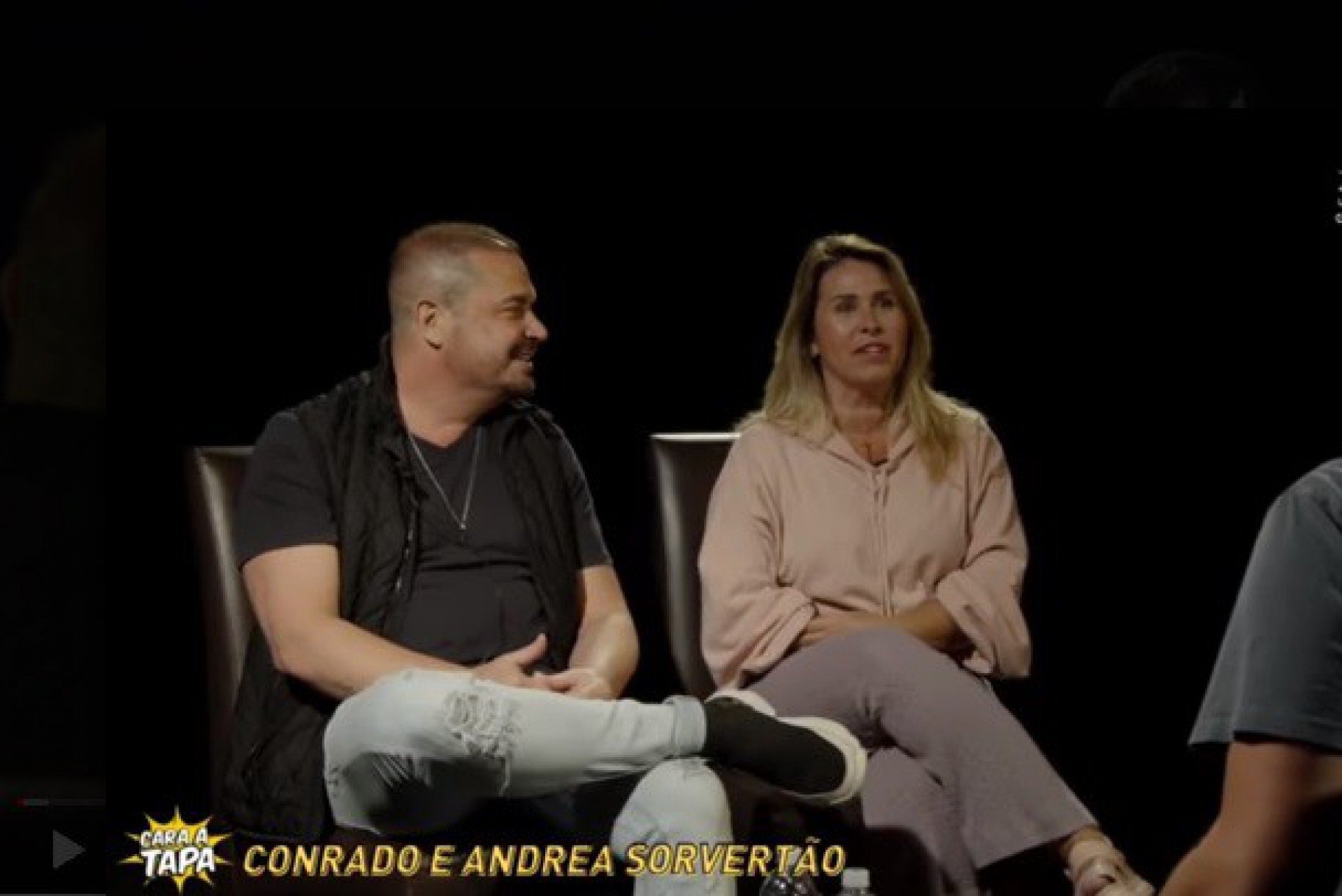 Conrado e Andréa Sorvetão - Reprodução