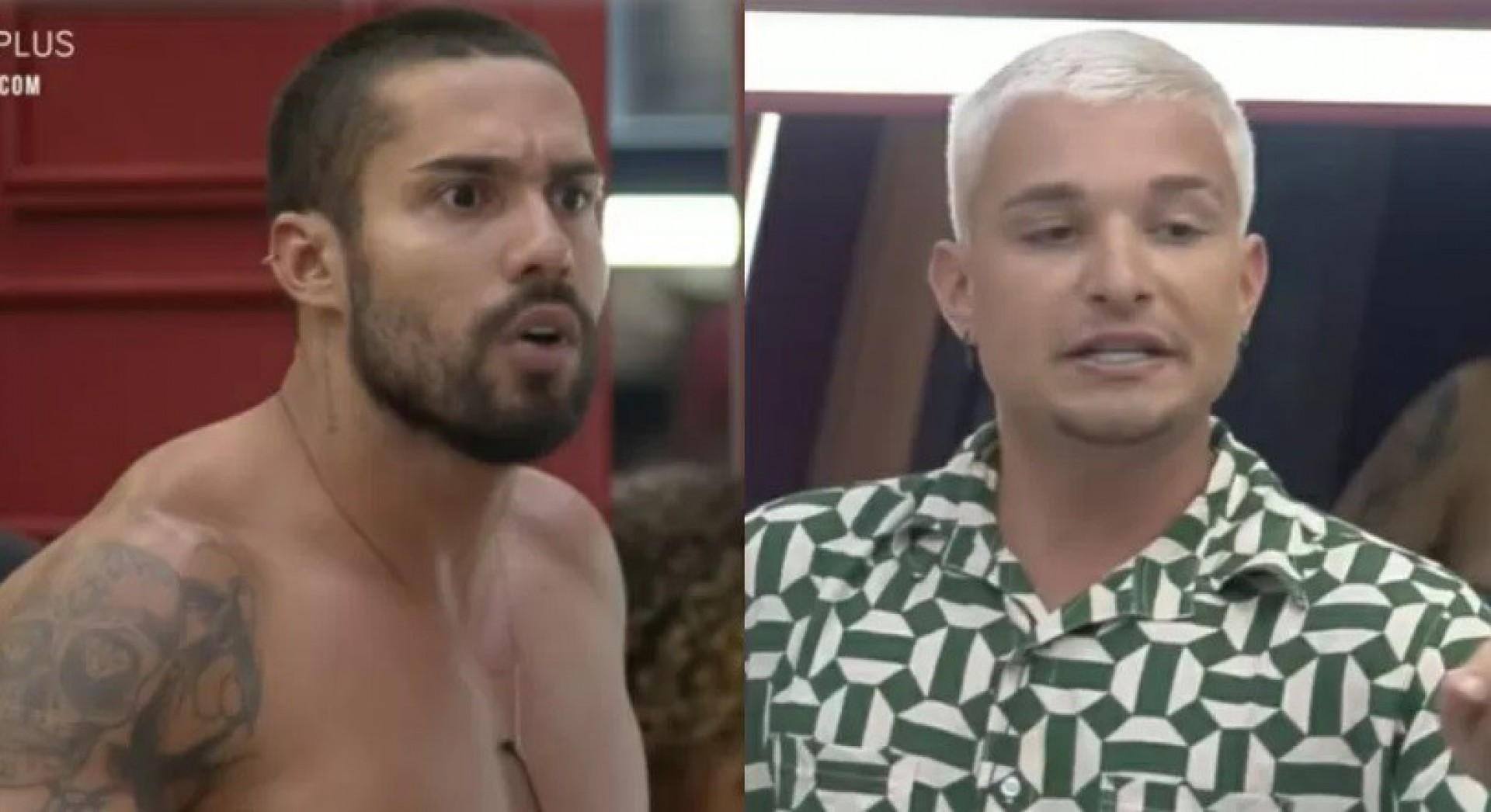 Arcrebiano e MC Gui discutem com Erika e tamb&eacute;m entre si - Reprodu&ccedil;&atilde;o