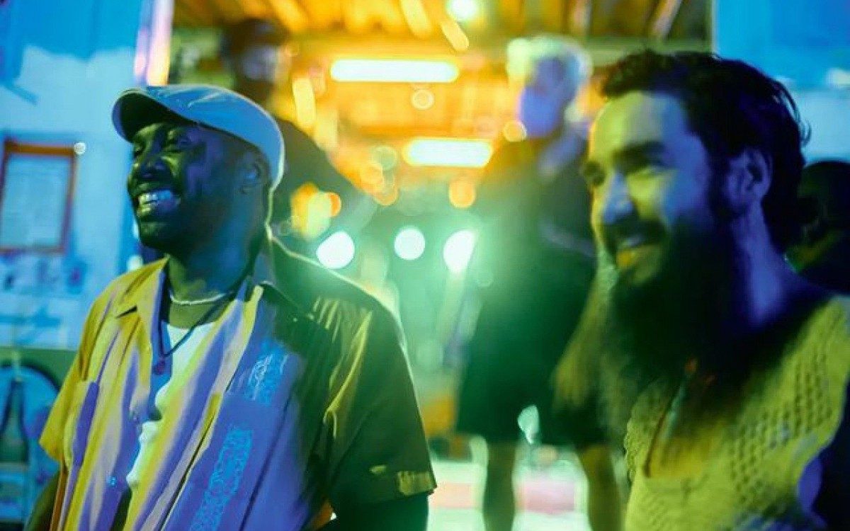 Caio Blat e Lázaro Ramos - Reprodução/Instagram