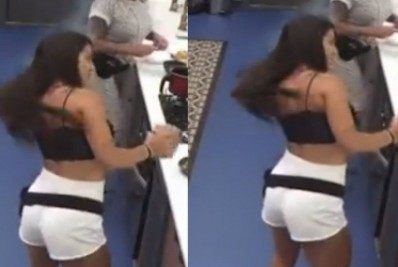 Acidente em 'A Fazenda 13'! Cabelo de Marina Ferrari pega fogo