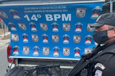 Suspeito é ferido em confronto com a polícia na comunidade do Sapo