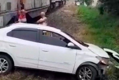 Trem e carro colidem entre Belford Roxo e Nova Iguaçu, menos de uma semana de outro acidente