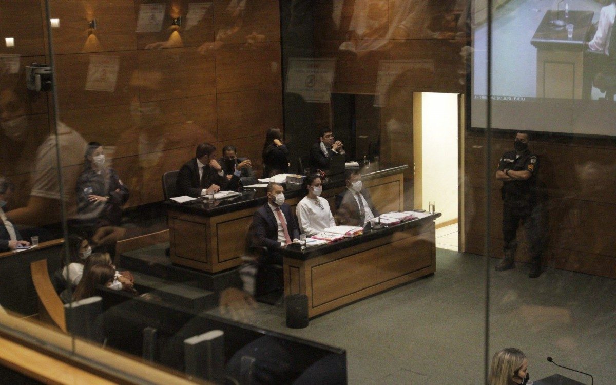 II Tribunal do Juri,no Forum da Capital no centro do Rio de Janeiro, começa a ouvir 12 testemunhas do caso Henry Borel, nesta quarta feira (06).