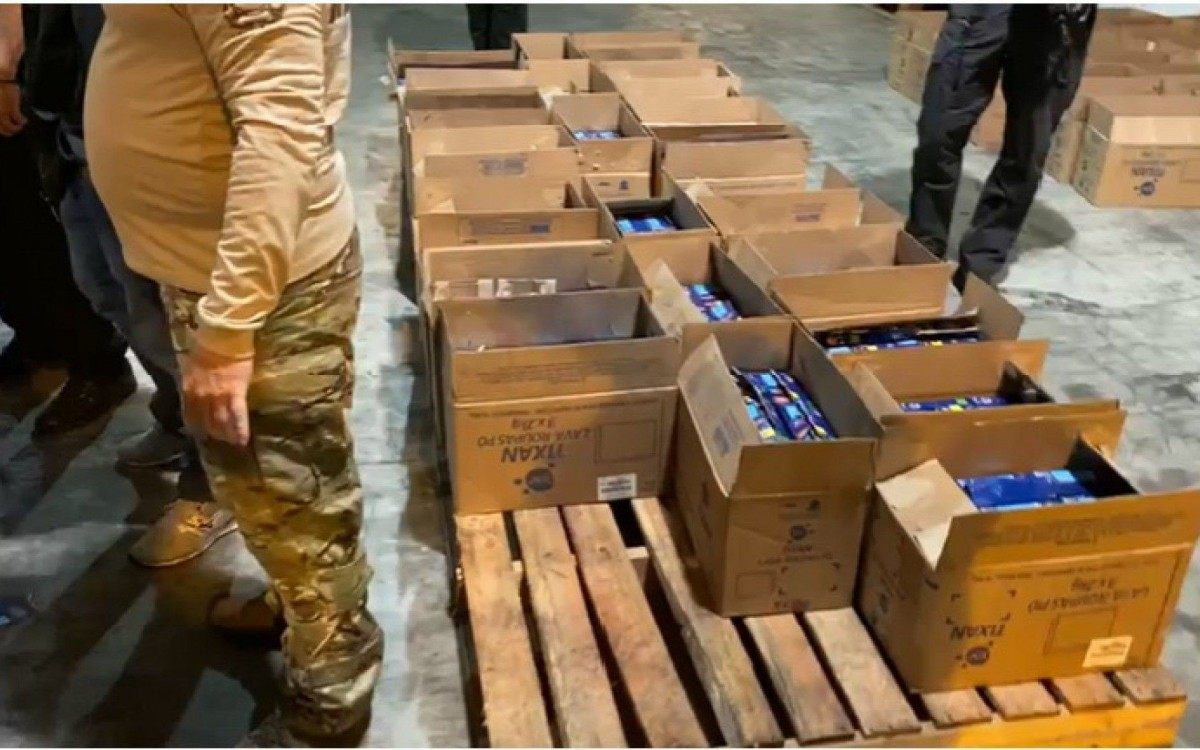 Coca&iacute;na encontrada em caixas de sab&atilde;o tinha Mo&ccedil;ambique como destino