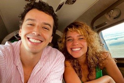 Bruna Linzmeyer e Gabriel Stauffer passam perrengue em ida para gravação: 'Para que não sabe, avião também atola' '