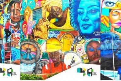 Galeria de arte a céu aberto no Porto